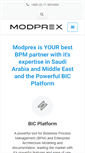 Mobile Screenshot of modprex.com